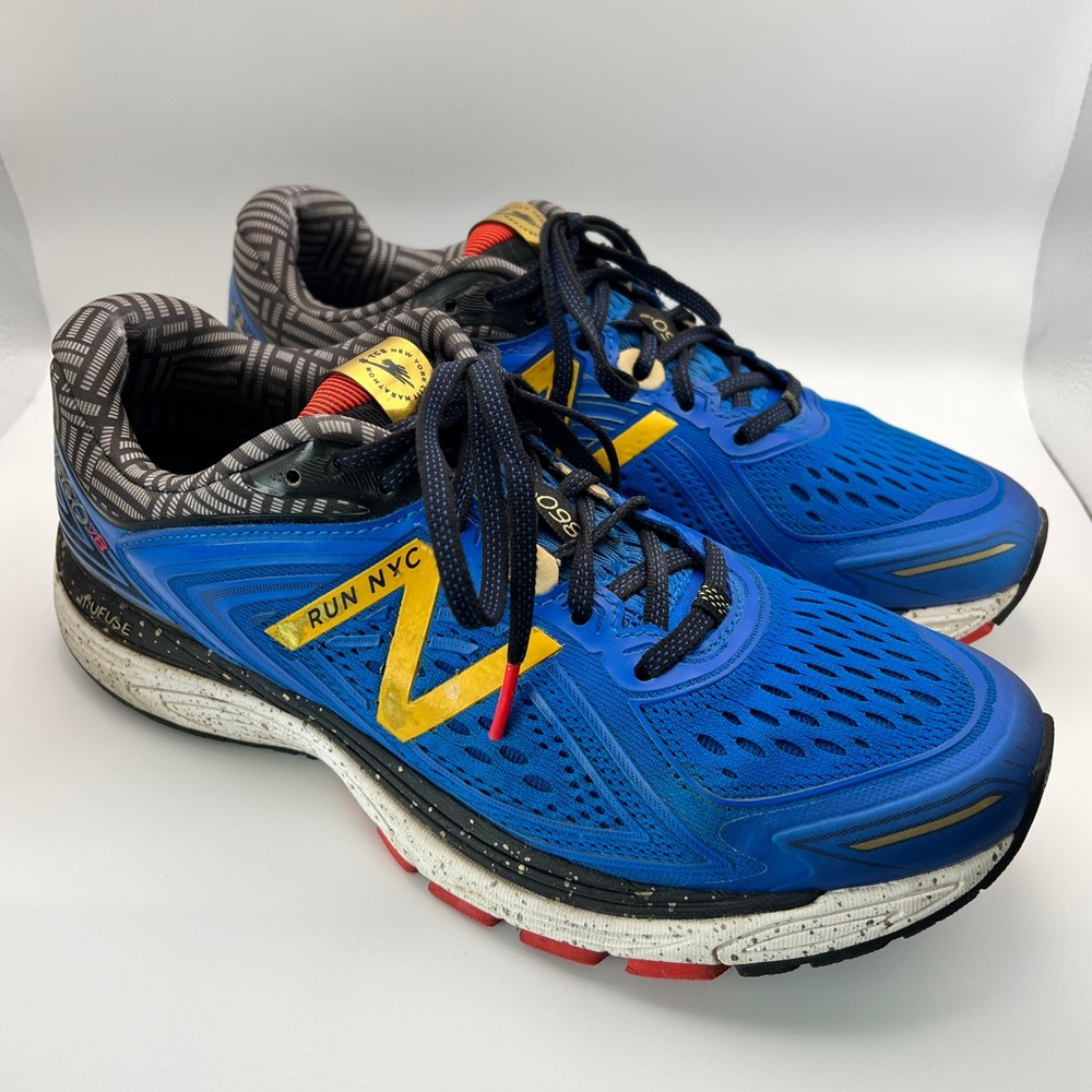 New Balance New York NYC Marathon special edition running sneakers shoes size 9